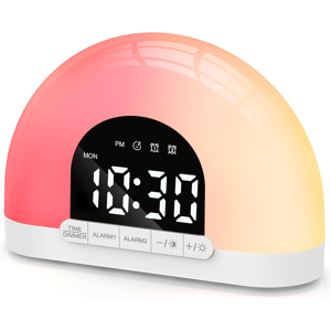 Does Not Apply Sunrise Alarm Clock, Small Digital Bedside Kids Wake Up Light, Dimmable Night Li Does Not Apply Sunrise Alarm Clock, Small Digital Bedside Kids Wake Up Light, Dimmable Night Li