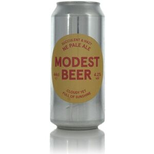Modest Beer Cloudy Yet Full Of Sunshine NE Pale Ale 4.2% ABV (440ml) 440ml Modest Beer Cloudy Yet Full Of Sunshine NE Pale Ale 4.2% ABV (440ml) 440ml