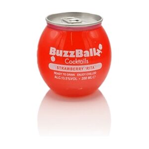 BuzzBallz Strawberry 'Rita 13.5% ABV 200ml BuzzBallz Strawberry 'Rita 13.5% ABV 200ml