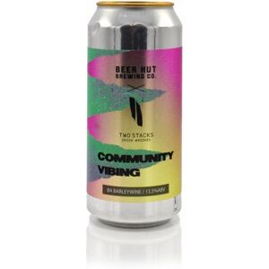 Beer Hut Brewing Company Community Vibing Barrel Aged Barleywine 13.5% ABV 440ml Beer Hut Brewing Company Community Vibing Barrel Aged Barleywine 13.5% ABV 440ml