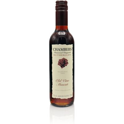 Chambers Rosewood Rutherglen Old Vine Muscat NV 375ml Amber Chambers Rosewood Rutherglen Old Vine Muscat NV 375ml Amber