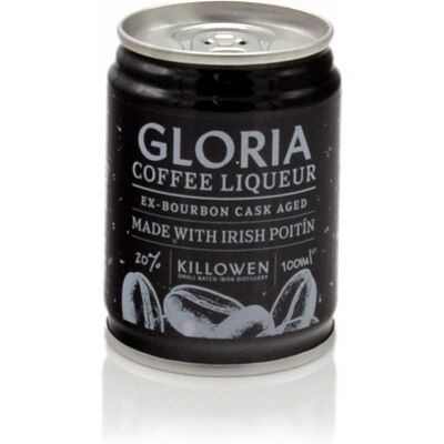 Killowen Gloria Cask Aged Coffee Liqueur 100ml Can 100ml Killowen Gloria Cask Aged Coffee Liqueur 100ml Can 100ml