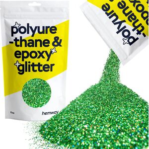 Hemway Epoxy Resin Glitter 100g / 3.5oz Emerald Green Holographic Polyurethane Tumblers Flooring Hemway Epoxy Resin Glitter 100g / 3.5oz Emerald Green Holographic Polyurethane Tumblers Flooring