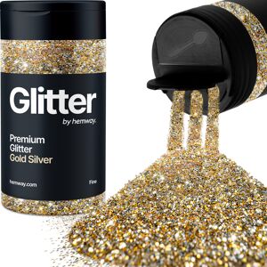 Hemway Glitter Shaker 125g / 4.4oz Gold Silver Cosmetic, Festival, Epoxy Resin, Crafts Hemway Glitter Shaker 125g / 4.4oz Gold Silver Cosmetic, Festival, Epoxy Resin, Crafts