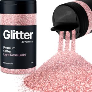 Hemway Glitter Shaker 125g / 4.4oz Light Rose Gold Cosmetic, Festival, Epoxy Resin, Crafts Hemway Glitter Shaker 125g / 4.4oz Light Rose Gold Cosmetic, Festival, Epoxy Resin, Crafts