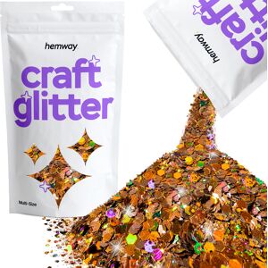 Hemway Multi-Size Craft Glitter 100g / 3.5oz Bronze Brown Holographic Epoxy Resin, DIY, Tumbler, Decoration Hemway Multi-Size Craft Glitter 100g / 3.5oz Bronze Brown Holographic Epoxy Resin, DIY, Tumbler, Decoration