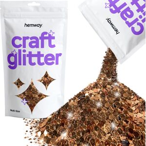 Hemway Multi-Size Craft Glitter 100g / 3.5oz Bronze Brown Epoxy Resin, DIY, Tumbler, Decoration Hemway Multi-Size Craft Glitter 100g / 3.5oz Bronze Brown Epoxy Resin, DIY, Tumbler, Decoration
