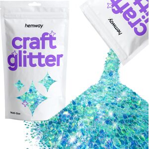 Hemway Multi-Size Craft Glitter 100g / 3.5oz Fluorescent Blue Epoxy Resin, DIY, Tumbler, Decoration Hemway Multi-Size Craft Glitter 100g / 3.5oz Fluorescent Blue Epoxy Resin, DIY, Tumbler, Decoration