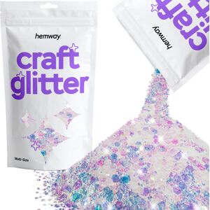 Hemway Multi-Size Craft Glitter 100g / 3.5oz Mother of Pearl Iridescent Epoxy Resin, DIY, Tumbler, Decoration Hemway Multi-Size Craft Glitter 100g / 3.5oz Mother of Pearl Iridescent Epoxy Resin, DIY, Tumbler, Decoration