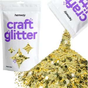 Hemway Multi-Size Craft Glitter 100g / 3.5oz Sand Gold Epoxy Resin, DIY, Tumbler, Decoration Hemway Multi-Size Craft Glitter 100g / 3.5oz Sand Gold Epoxy Resin, DIY, Tumbler, Decoration