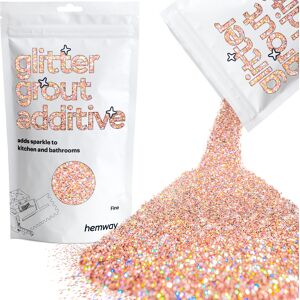 hemway Glitter For Tile Grout 100g / 3.5oz Rose Gold Holographic Waterproof Fade Resistant hemway Glitter For Tile Grout 100g / 3.5oz Rose Gold Holographic Waterproof Fade Resistant