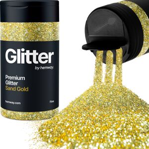 Hemway Glitter Shaker 125g / 4.4oz Sand Gold Cosmetic, Festival, Epoxy Resin, Crafts Hemway Glitter Shaker 125g / 4.4oz Sand Gold Cosmetic, Festival, Epoxy Resin, Crafts