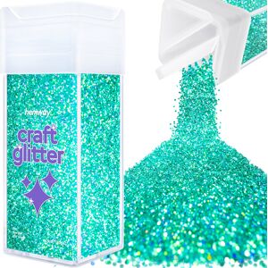 Hemway Craft Glitter Shaker 130g / 4.6oz Turquoise Blue Holographic Epoxy Resin, DIY, Tumbler, Decoration Hemway Craft Glitter Shaker 130g / 4.6oz Turquoise Blue Holographic Epoxy Resin, DIY, Tumbler, Decoration