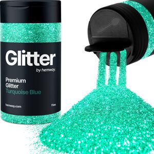 Hemway Glitter Shaker 125g / 4.4oz Turquoise Blue Cosmetic, Festival, Epoxy Resin, Crafts Hemway Glitter Shaker 125g / 4.4oz Turquoise Blue Cosmetic, Festival, Epoxy Resin, Crafts