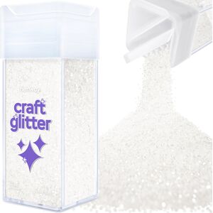 Hemway Craft Glitter Shaker 130g / 4.6oz White Iridescent Epoxy Resin, DIY, Tumbler, Decoration Hemway Craft Glitter Shaker 130g / 4.6oz White Iridescent Epoxy Resin, DIY, Tumbler, Decoration