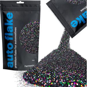 Hemway Automotive Glitter 100g / 3.5oz Black Holographic Metal Flake Custom Spray Painting Hemway Automotive Glitter 100g / 3.5oz Black Holographic Metal Flake Custom Spray Painting