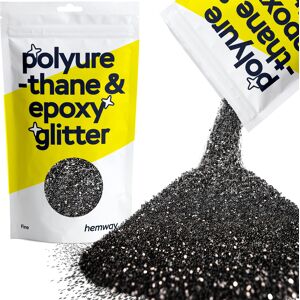 Hemway Epoxy Resin Glitter 100g / 3.5oz Black Polyurethane Tumblers Flooring Hemway Epoxy Resin Glitter 100g / 3.5oz Black Polyurethane Tumblers Flooring