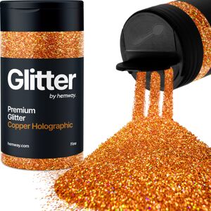 Hemway Glitter Shaker 125g / 4.4oz Copper Holographic Cosmetic, Festival, Epoxy Resin, Crafts Hemway Glitter Shaker 125g / 4.4oz Copper Holographic Cosmetic, Festival, Epoxy Resin, Crafts