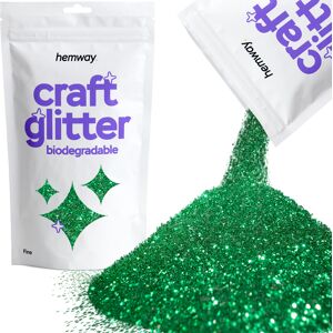 Hemway Eco Friendly Biodegradable Craft Glitter 100g / 3.5oz Emerald Green DIY, Decoration, Arts & Crafts Hemway Eco Friendly Biodegradable Craft Glitter 100g / 3.5oz Emerald Green DIY, Decoration, Arts & Crafts