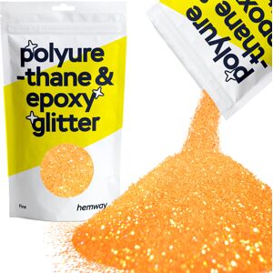 Hemway Epoxy Resin Glitter 100g / 3.5oz Fluorescent Orange Polyurethane Tumblers Flooring Hemway Epoxy Resin Glitter 100g / 3.5oz Fluorescent Orange Polyurethane Tumblers Flooring