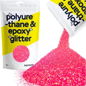 Hemway Epoxy Resin Glitter 100g / 3.5oz Fluorescent Pink Polyurethane Tumblers Flooring Hemway Epoxy Resin Glitter 100g / 3.5oz Fluorescent Pink Polyurethane Tumblers Flooring