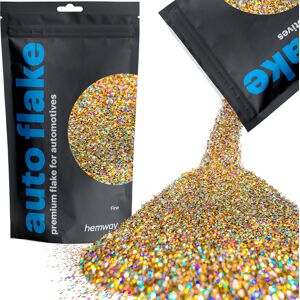 Hemway Automotive Glitter 100g / 3.5oz Gold Silver Holographic Metal Flake Custom Spray Painting Hemway Automotive Glitter 100g / 3.5oz Gold Silver Holographic Metal Flake Custom Spray Painting
