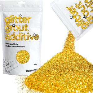 hemway Glitter For Tile Grout 100g / 3.5oz Gold Waterproof Fade Resistant hemway Glitter For Tile Grout 100g / 3.5oz Gold Waterproof Fade Resistant