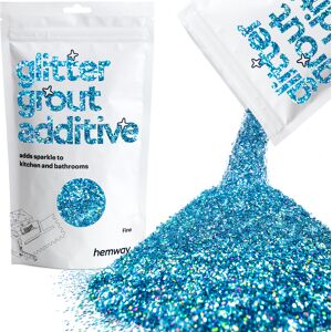 Hemway Glitter For Tile Grout 100g / 3.5oz Ocean Blue Holographic Waterproof Fade Resistant Hemway Glitter For Tile Grout 100g / 3.5oz Ocean Blue Holographic Waterproof Fade Resistant