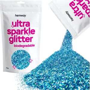 Hemway Eco Friendly Biodegradable Craft Glitter 100g / 3.5oz Ocean Blue Holographic DIY, Decoration, Arts & Crafts Hemway Eco Friendly Biodegradable Craft Glitter 100g / 3.5oz Ocean Blue Holographic DIY, Decoration, Arts & Crafts