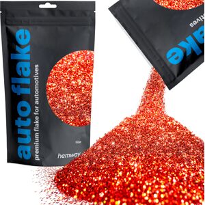 Hemway Automotive Glitter 100g / 3.5oz Red Holographic Metal Flake Custom Spray Painting Hemway Automotive Glitter 100g / 3.5oz Red Holographic Metal Flake Custom Spray Painting