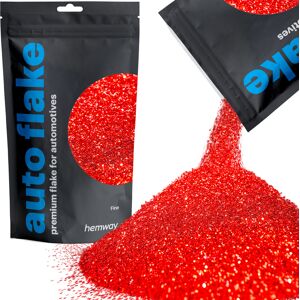 Hemway Automotive Glitter 100g / 3.5oz Red Metal Flake Custom Spray Painting Hemway Automotive Glitter 100g / 3.5oz Red Metal Flake Custom Spray Painting