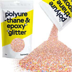 Hemway Epoxy Resin Glitter 100g / 3.5oz Rose Gold Holographic Polyurethane Tumblers Flooring Hemway Epoxy Resin Glitter 100g / 3.5oz Rose Gold Holographic Polyurethane Tumblers Flooring