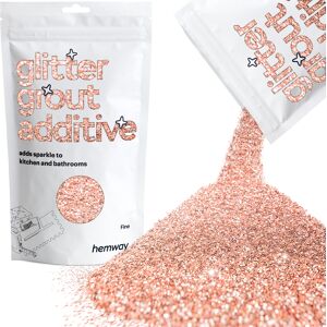 hemway Glitter For Tile Grout 100g / 3.5oz Rose Gold Waterproof Fade Resistant hemway Glitter For Tile Grout 100g / 3.5oz Rose Gold Waterproof Fade Resistant