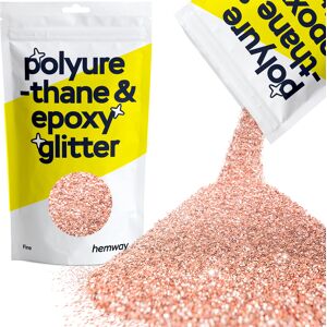 Hemway Epoxy Resin Glitter 100g / 3.5oz Rose Gold Polyurethane Tumblers Flooring Hemway Epoxy Resin Glitter 100g / 3.5oz Rose Gold Polyurethane Tumblers Flooring