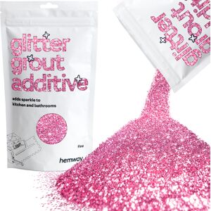 hemway Glitter For Tile Grout 100g / 3.5oz Rose Pink Waterproof Fade Resistant hemway Glitter For Tile Grout 100g / 3.5oz Rose Pink Waterproof Fade Resistant