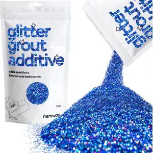 hemway Glitter For Tile Grout 100g / 3.5oz Sapphire Blue Holographic Waterproof Fade Resistant hemway Glitter For Tile Grout 100g / 3.5oz Sapphire Blue Holographic Waterproof Fade Resistant