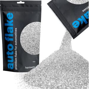 Hemway Automotive Glitter 100g / 3.5oz Silver Metal Flake Custom Spray Painting Hemway Automotive Glitter 100g / 3.5oz Silver Metal Flake Custom Spray Painting