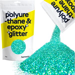 Hemway Epoxy Resin Glitter 100g / 3.5oz Turquoise Blue Holographic Polyurethane Tumblers Flooring Hemway Epoxy Resin Glitter 100g / 3.5oz Turquoise Blue Holographic Polyurethane Tumblers Flooring