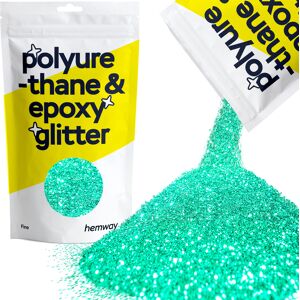 Hemway Epoxy Resin Glitter 100g / 3.5oz Turquoise Blue Polyurethane Tumblers Flooring Hemway Epoxy Resin Glitter 100g / 3.5oz Turquoise Blue Polyurethane Tumblers Flooring