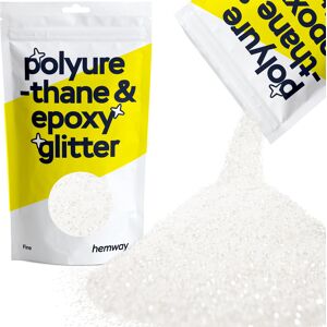 Hemway Epoxy Resin Glitter 100g / 3.5oz White Iridescent Polyurethane Tumblers Flooring Hemway Epoxy Resin Glitter 100g / 3.5oz White Iridescent Polyurethane Tumblers Flooring