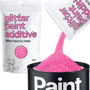 Hemway Glitter For Wall Paint 100g / 3.5oz Baby Pink Iridescent Walls & Ceilings Sparkle Paint Hemway Glitter For Wall Paint 100g / 3.5oz Baby Pink Iridescent Walls & Ceilings Sparkle Paint