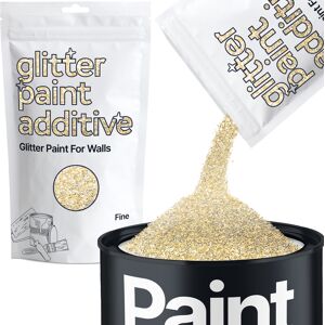 Hemway Glitter For Wall Paint 100g / 3.5oz Champagne Gold Walls & Ceilings Sparkle Paint Hemway Glitter For Wall Paint 100g / 3.5oz Champagne Gold Walls & Ceilings Sparkle Paint