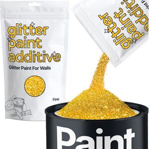 Hemway Glitter For Wall Paint 100g / 3.5oz Gold Walls & Ceilings Sparkle Paint Hemway Glitter For Wall Paint 100g / 3.5oz Gold Walls & Ceilings Sparkle Paint
