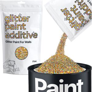 Hemway Glitter For Wall Paint 100g / 3.5oz Gold Silver Holographic Walls & Ceilings Sparkle Paint Hemway Glitter For Wall Paint 100g / 3.5oz Gold Silver Holographic Walls & Ceilings Sparkle Paint