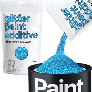 Hemway Glitter For Wall Paint 100g / 3.5oz Ocean Blue Walls & Ceilings Sparkle Paint Hemway Glitter For Wall Paint 100g / 3.5oz Ocean Blue Walls & Ceilings Sparkle Paint