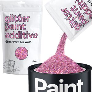 Hemway Glitter For Wall Paint 100g / 3.5oz Pink Holographic Walls & Ceilings Sparkle Paint Hemway Glitter For Wall Paint 100g / 3.5oz Pink Holographic Walls & Ceilings Sparkle Paint