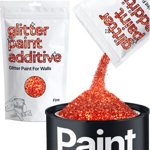 Hemway Glitter For Wall Paint 100g / 3.5oz Red Holographic Walls & Ceilings Sparkle Paint Hemway Glitter For Wall Paint 100g / 3.5oz Red Holographic Walls & Ceilings Sparkle Paint