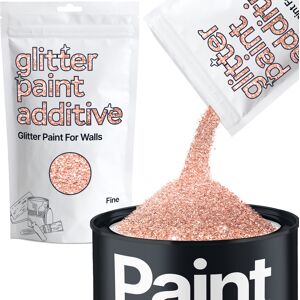 Hemway Glitter For Wall Paint 100g / 3.5oz Rose Gold Walls & Ceilings Sparkle Paint Hemway Glitter For Wall Paint 100g / 3.5oz Rose Gold Walls & Ceilings Sparkle Paint