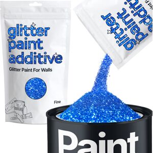 Hemway Glitter For Wall Paint 100g / 3.5oz Sapphire Blue Walls & Ceilings Sparkle Paint Hemway Glitter For Wall Paint 100g / 3.5oz Sapphire Blue Walls & Ceilings Sparkle Paint