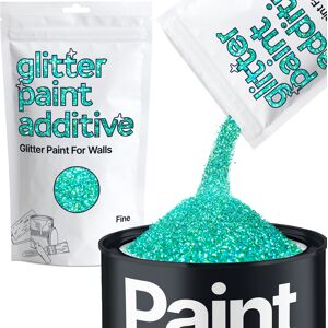 Hemway Glitter For Wall Paint 100g / 3.5oz Turquoise Blue Holographic Walls & Ceilings Sparkle Paint Hemway Glitter For Wall Paint 100g / 3.5oz Turquoise Blue Holographic Walls & Ceilings Sparkle Paint